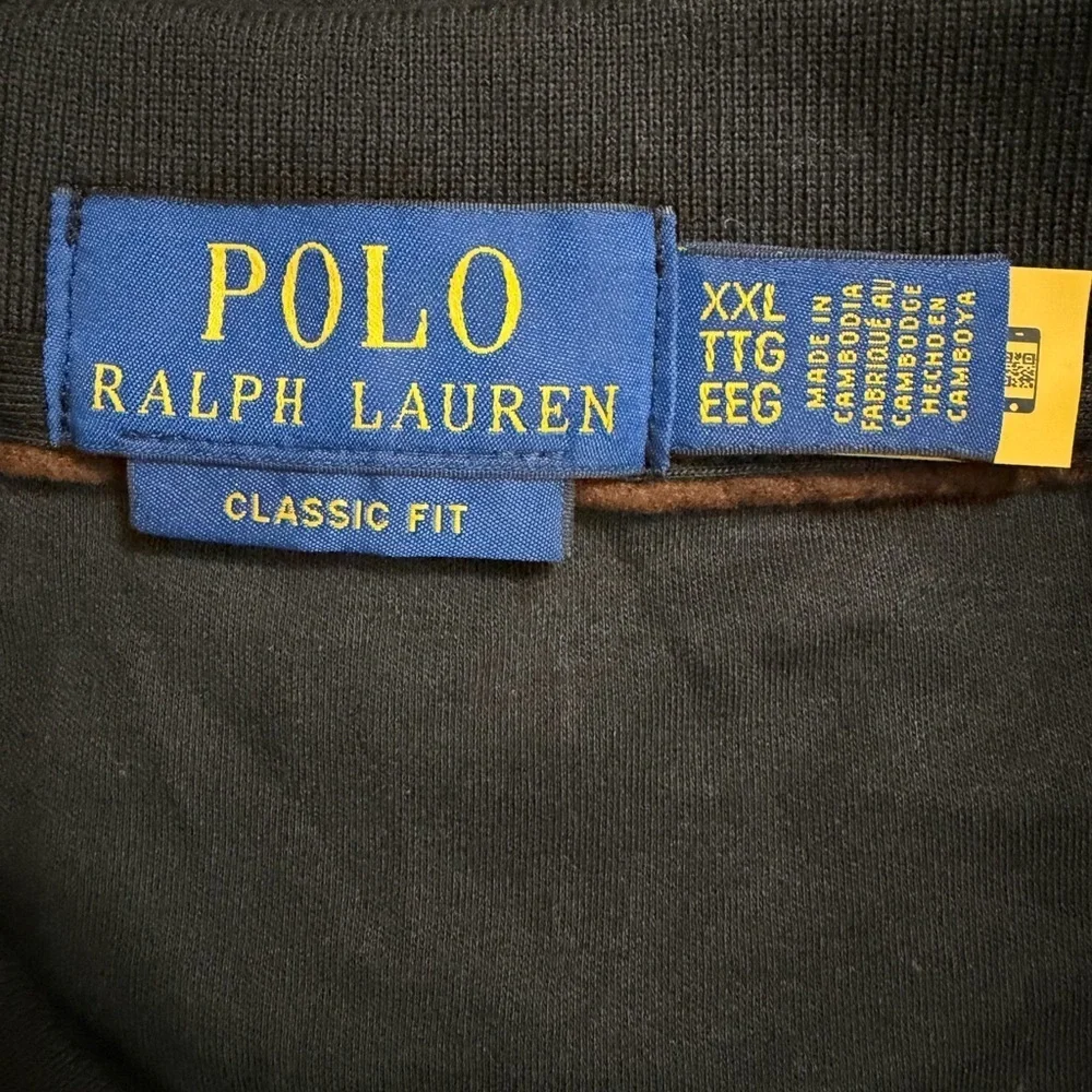 Polo by Ralph Lauren Classic Black Men's Polo Shirt